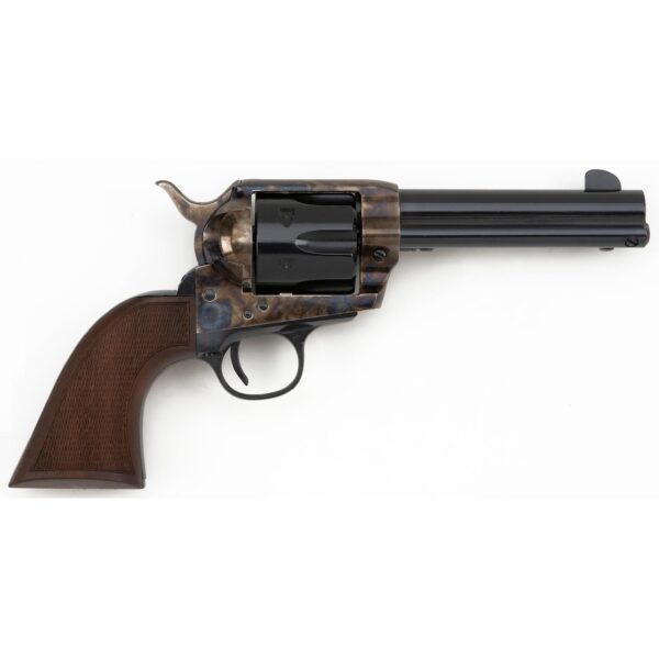 EMF Great Western II DLX Californian Revolver .45 Colt 6rd Capacity 4.75" Barrel Case Hardened Frame Checkered Walnut Grip - Precision Shot Firearms