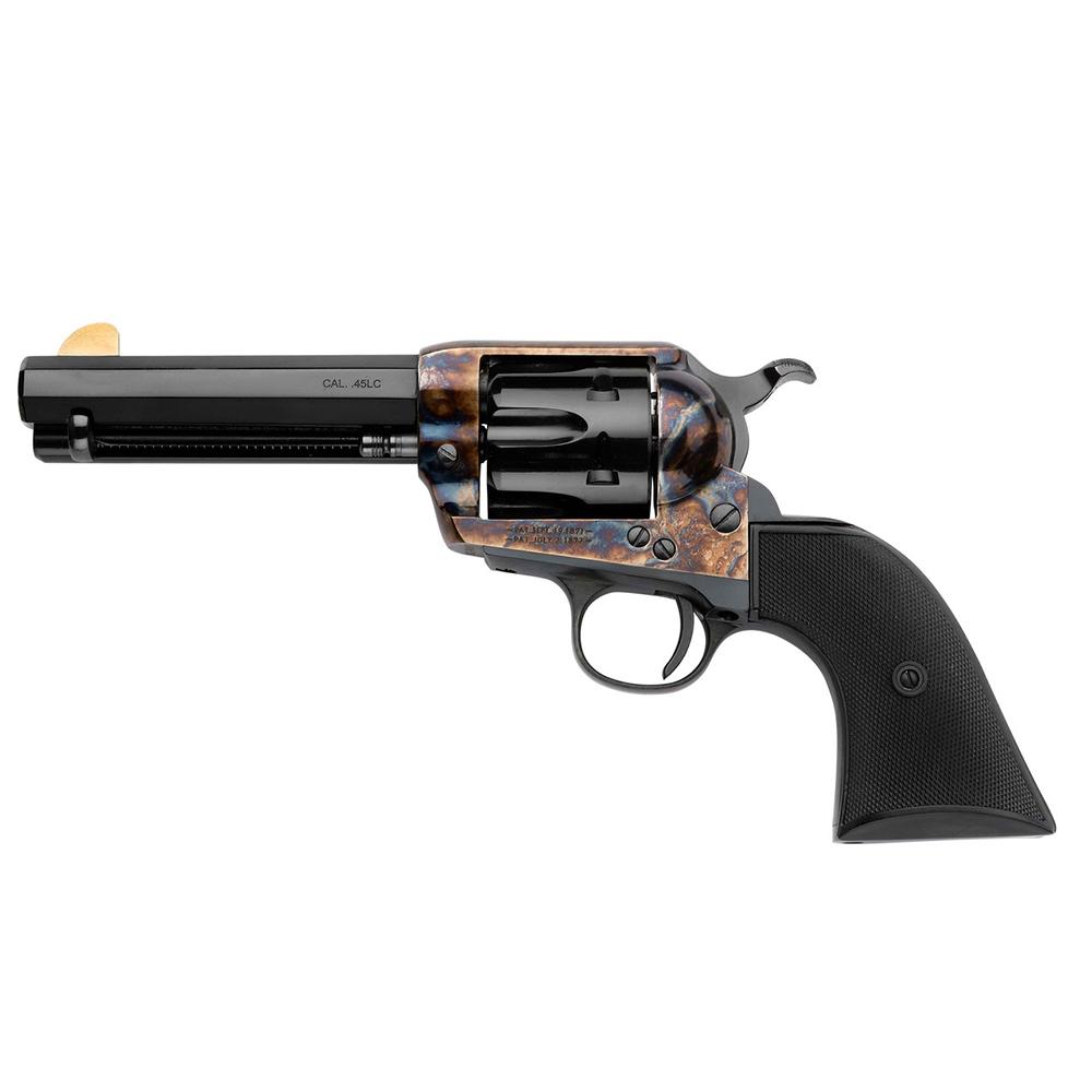 Pietta Gunfighter Competitor Handgun .45 LC 6rd Capacity 4.75" Barrel Blued and Casehardened - Precision Shot Firearms