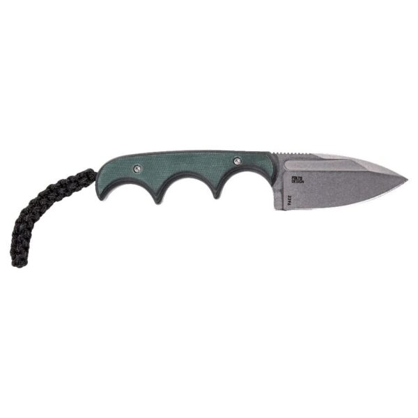 CRKT Minimalist Spear Point Fixed Knife 2-1/8" Spear Point Blade Green - Precision Shot Firearms