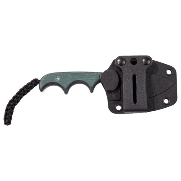 CRKT Minimalist Spear Point Fixed Knife 2-1/8" Spear Point Blade Green - Precision Shot Firearms