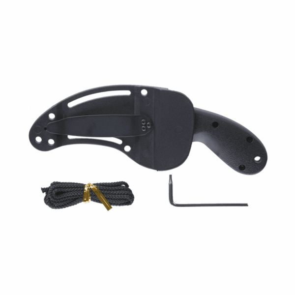 CRKT Bear Claw Fixed Blade Knife 2-2/5" Veff Serrated Hawksbill Blade Black - Precision Shot Firearms