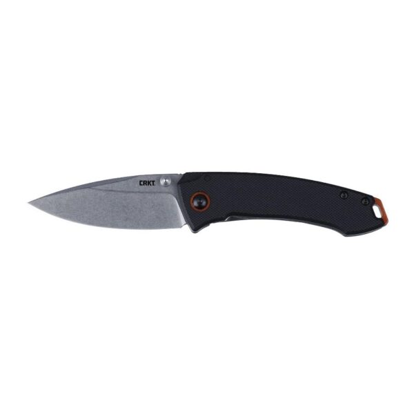 CRKT Tuna Compact Folding Knife 2-3/4" Drop Point Blade Black - Precision Shot Firearms