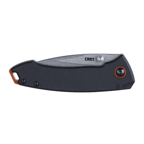 CRKT Tuna Compact Folding Knife 2-3/4" Drop Point Blade Black - Precision Shot Firearms