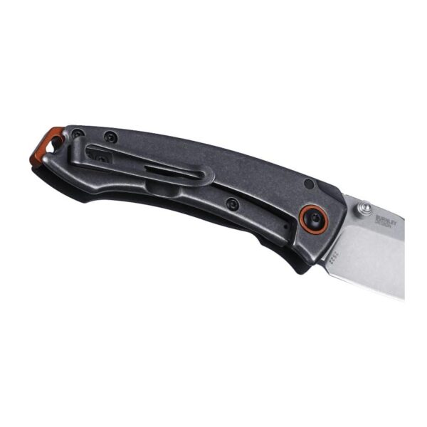CRKT Tuna Compact Folding Knife 2-3/4" Drop Point Blade Black - Precision Shot Firearms