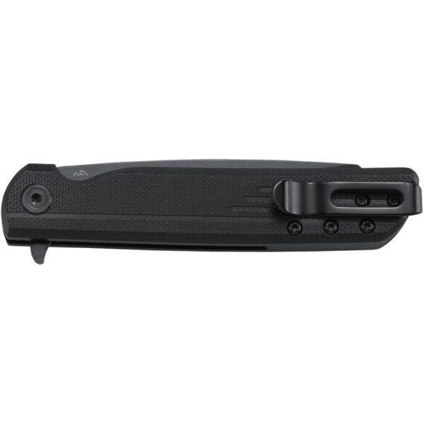CRKT LCK + Tanto Blackout Folding Knife Assisted Opening 3 1/4" Blade Black - Precision Shot Firearms