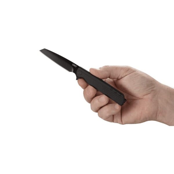CRKT LCK + Tanto Blackout Folding Knife Assisted Opening 3 1/4" Blade Black - Precision Shot Firearms