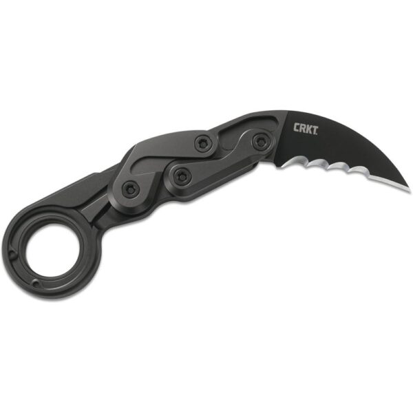 CRKT Provoke Folding Knife with Kinematic Innovations / Veff Serrations 2-2/5" Blade - Precision Shot Firearms