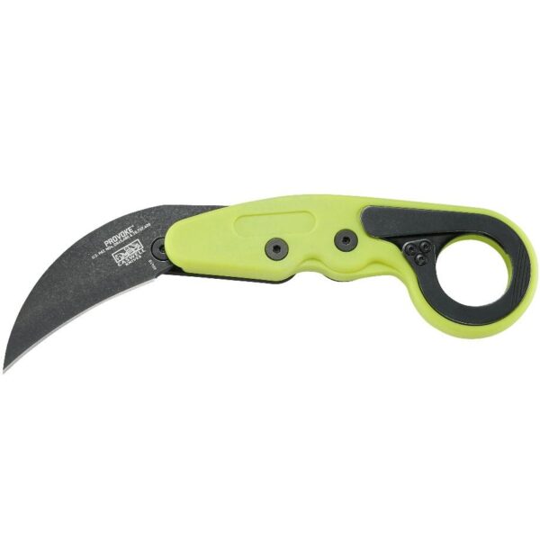 CRKT Provoke Zap Folding Knife 2 1/2" Hawkbill Blade Green - Precision Shot Firearms