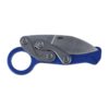 CRKT Provoke EDC Folding Knife 2-1/2" Drop Point Blade Blue - Precision Shot Firearms