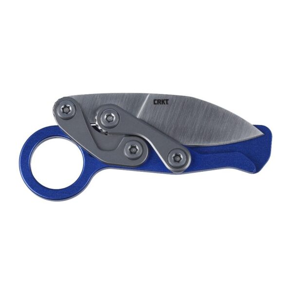 CRKT Provoke EDC Folding Knife 2-1/2" Drop Point Blade Blue - Precision Shot Firearms