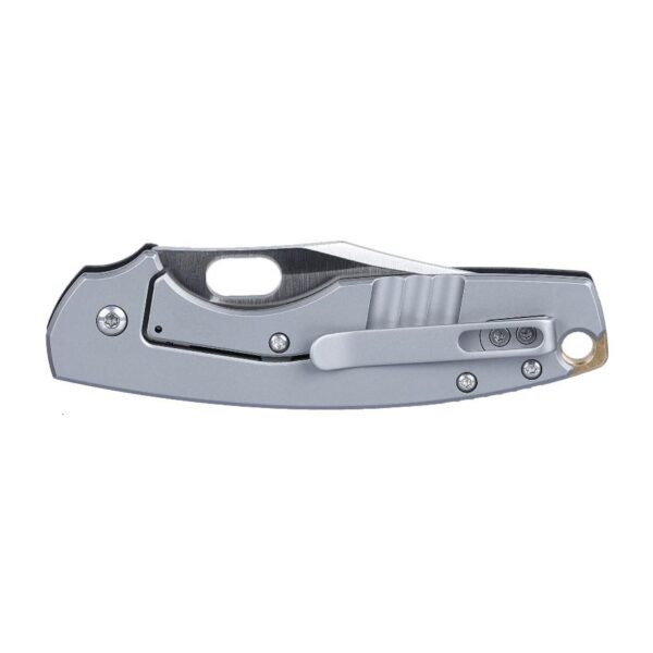 CRKT Pilar IV Folding Knife 3-1/10" Clip Point Blade Black and Silver - Precision Shot Firearms