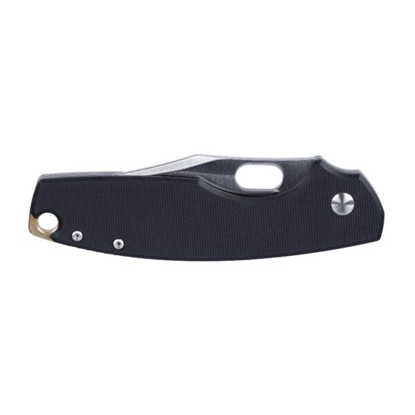 CRKT Pilar IV Folding Knife 3-1/10" Clip Point Blade Black and Silver - Precision Shot Firearms