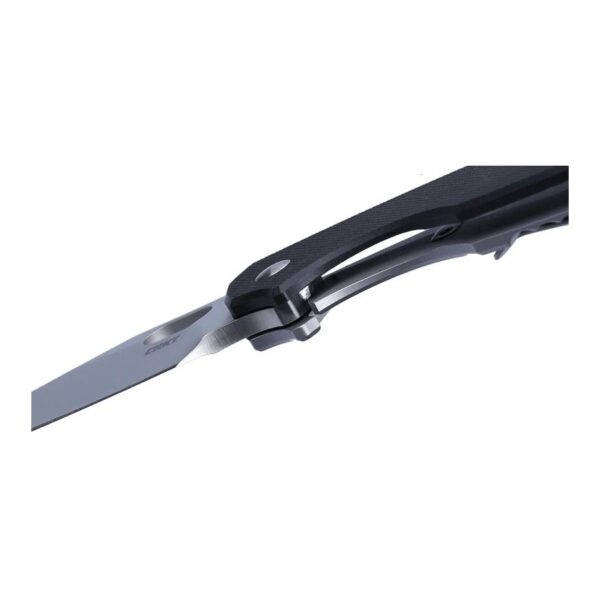 CRKT Pilar IV Folding Knife 3-1/10" Clip Point Blade Black and Silver - Precision Shot Firearms