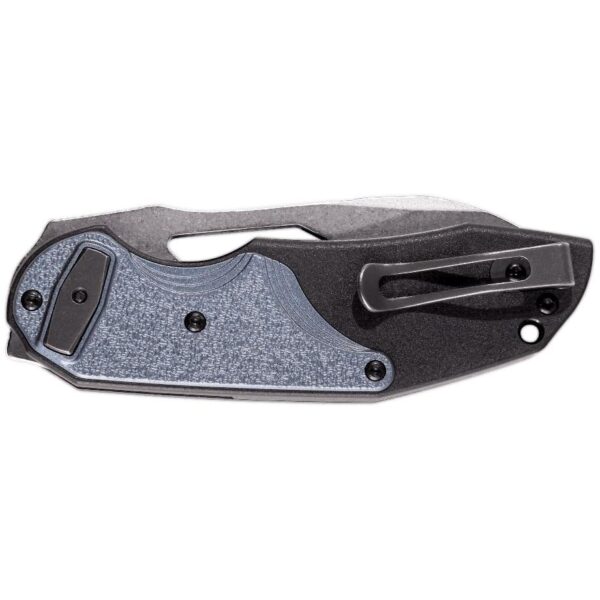 CRKT Attaboy Folding Knife 2-3/4" Drop Point Blade Black and Blue - Precision Shot Firearms