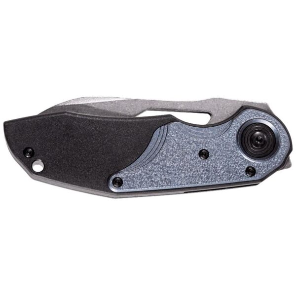 CRKT Attaboy Folding Knife 2-3/4" Drop Point Blade Black and Blue - Precision Shot Firearms