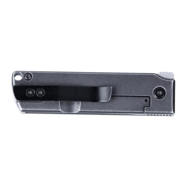 CRKT MinimalX Folding Knife 2-1/5" Cleaver Blade Grey - Precision Shot Firearms
