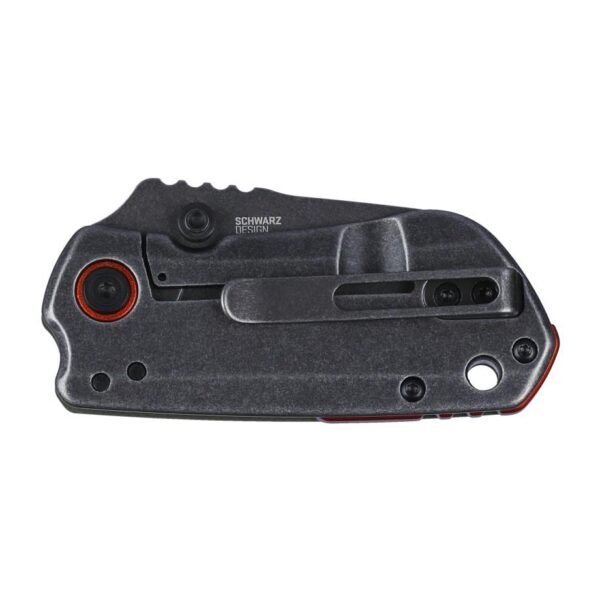 CRKT Overland Compact Folding Knife 2-1/4" Sheepsfoot Blade Black - Precision Shot Firearms