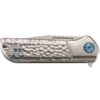 CRKT Lanny Folding Knife Assisted Opening 3 1/5" Blade Silver - Precision Shot Firearms