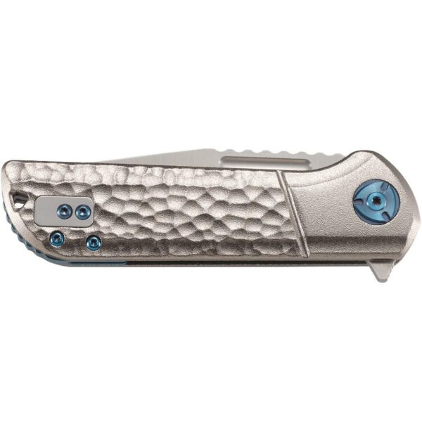 CRKT Lanny Folding Knife Assisted Opening 3 1/5" Blade Silver - Precision Shot Firearms