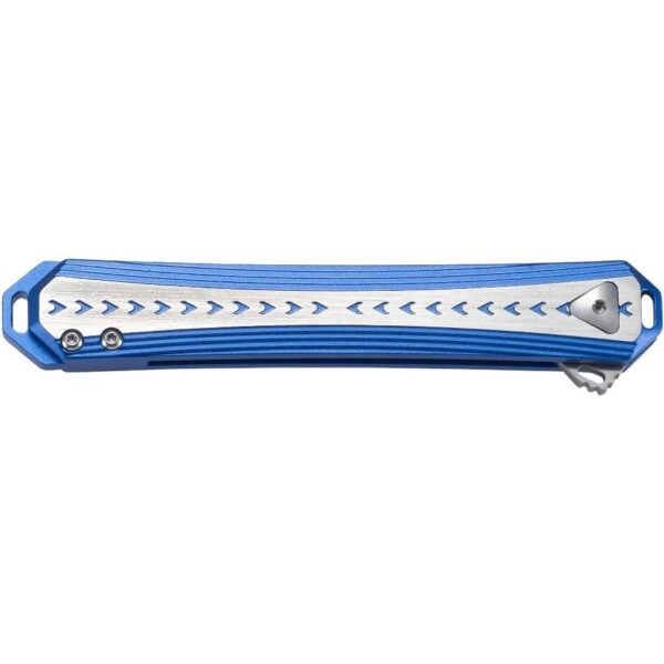 CRKT Stickler Assisted Foldin Knife 3-2/5" Spear Point Blade Blue - Precision Shot Firearms