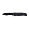 CRKT Ignitor Assisted Folding Knife 3-1/2" Drop Point Blade Black with Veff Serrations - Precision Shot Firearms