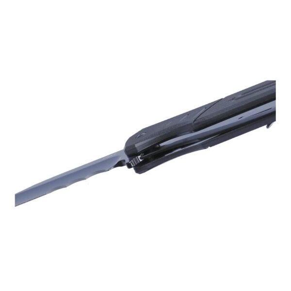 CRKT Ignitor Assisted Folding Knife 3-1/2" Drop Point Blade Black with Veff Serrations - Precision Shot Firearms