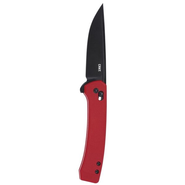 CRKT Q Compact Folding Knife 3" Drop Point Blade Red - Precision Shot Firearms