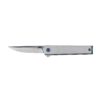 CRKT CEO Microflipper Folding Knife 2-3/8" Drop Point Blade Silver and Blue - Precision Shot Firearms