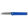 CRKT CEO Microflipper Folding Knife 2-1/5" Sheepsfoot Blade Blue - Precision Shot Firearms