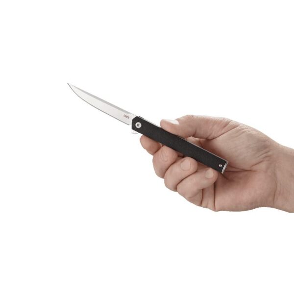 CRKT CEO Flipper Folding Knife 3 3/8" Blade Black - Precision Shot Firearms