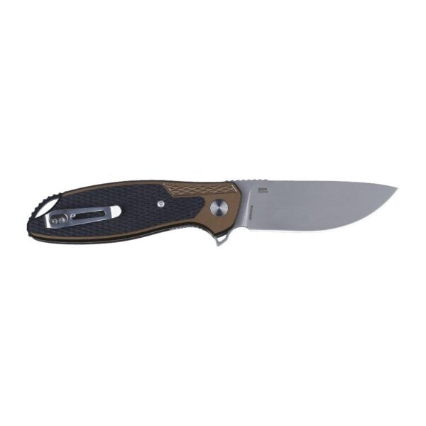 CRKT Jake Folding Knife 3-3/10 Drop Point Blade Black and Bronze - Precision Shot Firearms