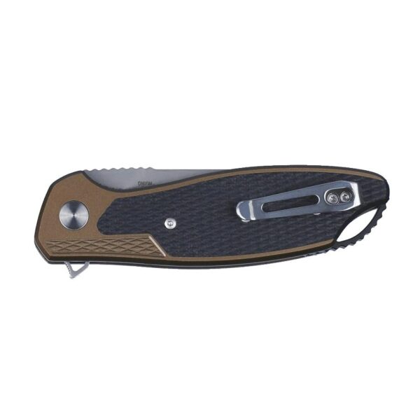 CRKT Jake Folding Knife 3-3/10 Drop Point Blade Black and Bronze - Precision Shot Firearms