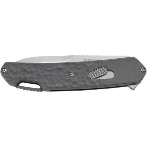 CRKT Bona Fide Silver Folding Knife 3 3/5" Blade Grey - Precision Shot Firearms
