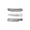 CRKT Bona Fide Silver Folding Knife 3 3/5" Blade Grey - Precision Shot Firearms