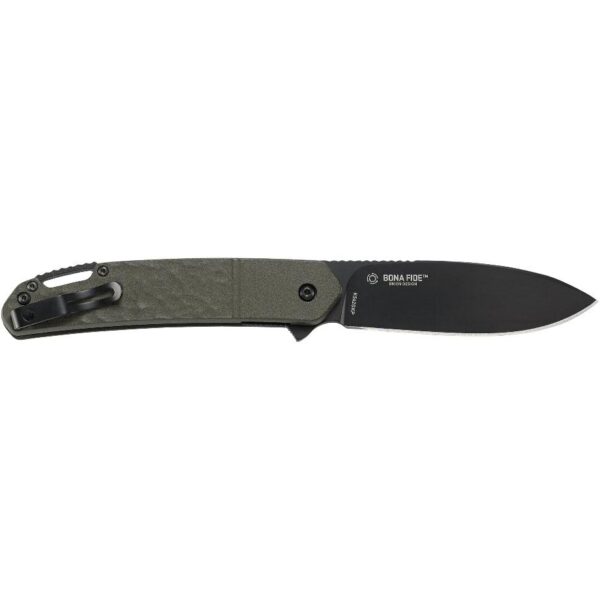 CRKT Bona Fide OD Green Folding Knife 3 1/2" Blade - Precision Shot Firearms