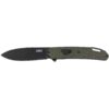 CRKT Bona Fide OD Green Folding Knife 3 1/2" Blade - Precision Shot Firearms