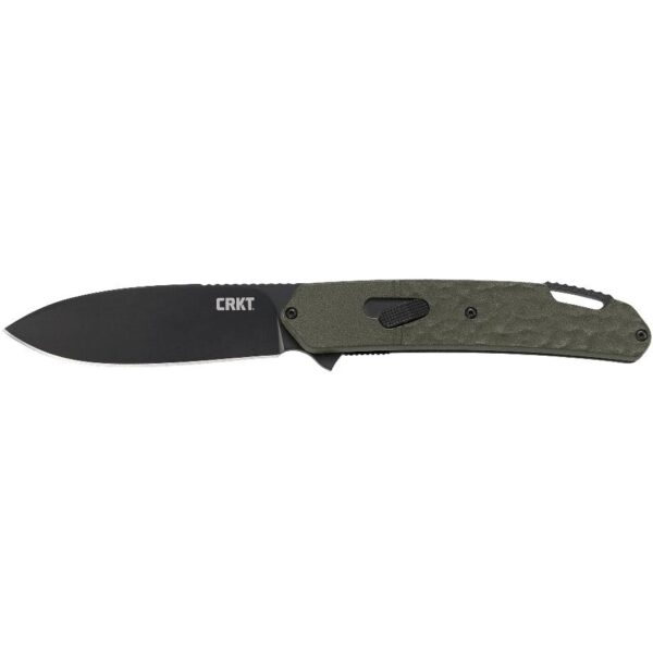 CRKT Bona Fide OD Green Folding Knife 3 1/2" Blade - Precision Shot Firearms