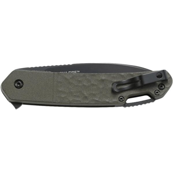 CRKT Bona Fide OD Green Folding Knife 3 1/2" Blade - Precision Shot Firearms