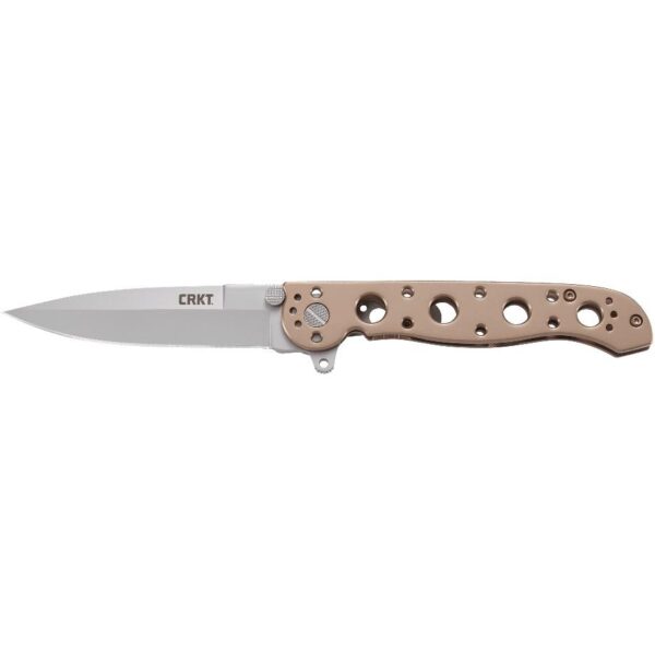 CRKT M16-03BS Bronze with Silver Blade Folding Knife 3 1/2" Blade Bronze - Precision Shot Firearms