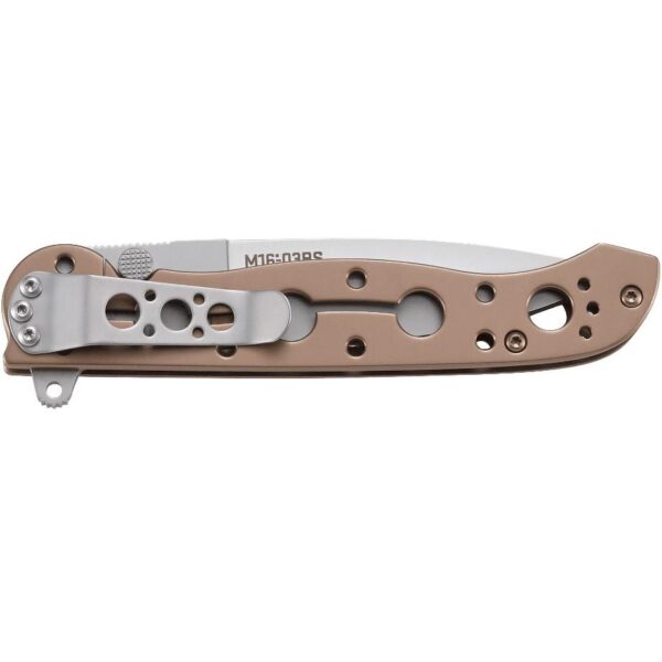 CRKT M16-03BS Bronze with Silver Blade Folding Knife 3 1/2" Blade Bronze - Precision Shot Firearms