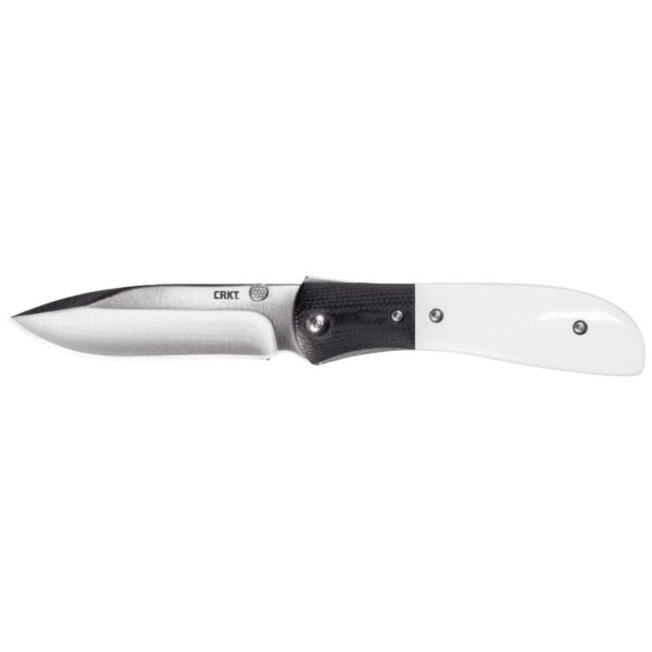 CRKT M4-02M Assisted Folding Knife 3-1/4" Drop Point Blade White - Precision Shot Firearms