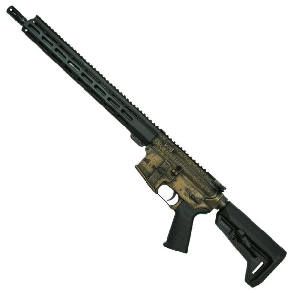 Shark Coast Tactical "Trump" AR-15 Rifle 5.56mm 30rd Magazine 16" Barrel 15" MLOK Handguard - Precision Shot Firearms