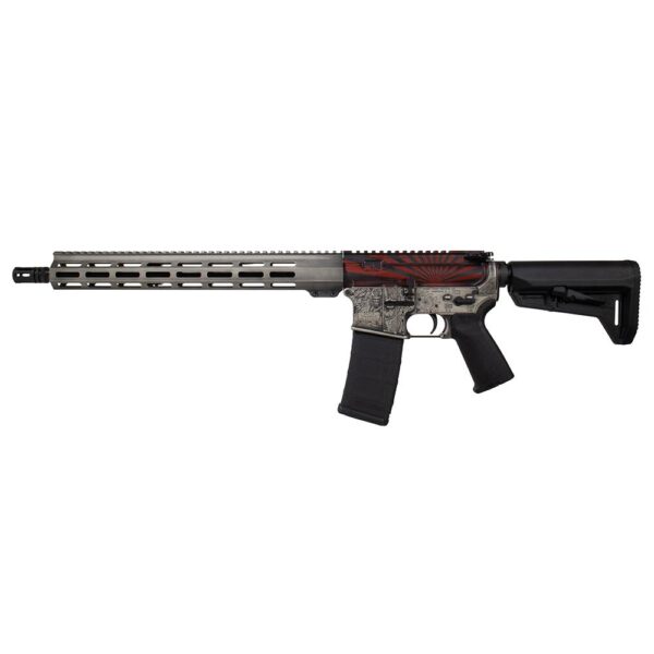 Shark Coast Tactical "Bushido" Rifle 5.56mm 10rd Magazine 16" Barrel 15" MLOK Handguard California Compliant - Precision Shot Firearms