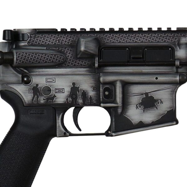 Shark Coast Tactical "Armed Forces Grey" AR-15 Rifle 5.56mm 30rd Magazine 16" Barrel 15" MLOK Handguard - Precision Shot Firearms