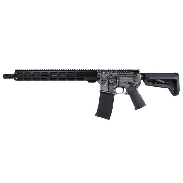 Shark Coast Tactical "Armed Forces Grey" Rifle 5.56mm 30rd Magazine 16" Barrel 15" MLOK Handguard - Precision Shot Firearms