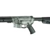 Shark Coast Trump 2.0 AR-15 Rifle w/SCC Lower 5.56 30rd Magazine 16" Barrel Distressed Silver Black - Precision Shot Firearms