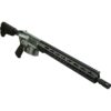 Shark Coast Trump 2.0 AR-15 Rifle w/SCC Lower 5.56 30rd Magazine 16" Barrel Distressed Silver Black - Precision Shot Firearms