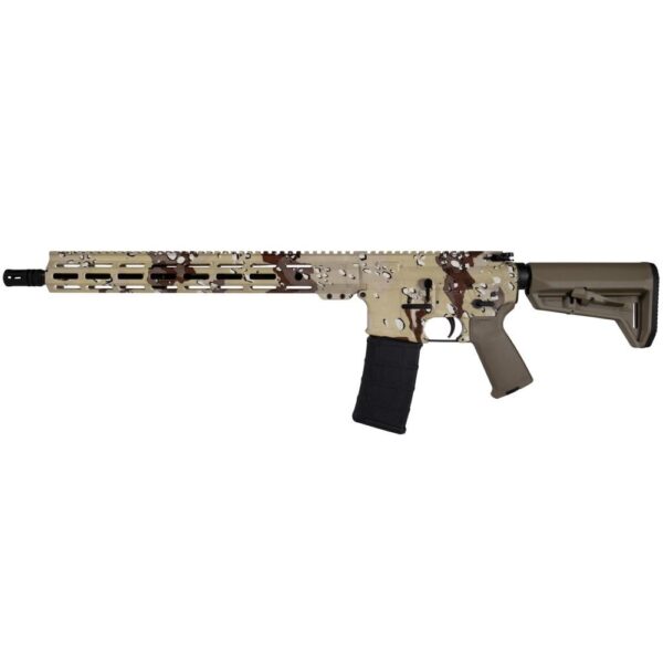 Shark Coast AR Rifle 5.56 NATO 30rd Magazine 16'' Barrel Chocolate Chip with Magpul Furniture - Precision Shot Firearms