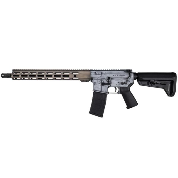 Shark Coast Tactical "A-10 Warthog" Rifle 5.56mm 10rd Magazine 16" Barrel 15" MLOK Handguard California Compliant - Precision Shot Firearms