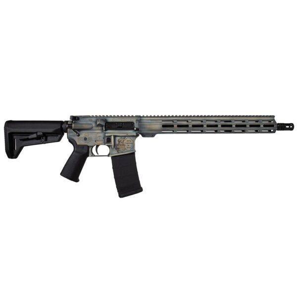 Shark Coast Tactical "Liberty AR Patina" AR-15 Rifle 5.56mm 30rd Magazine 16" Barrel 15" MLOK Handguard - Precision Shot Firearms
